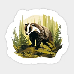 Badger Lover Sticker